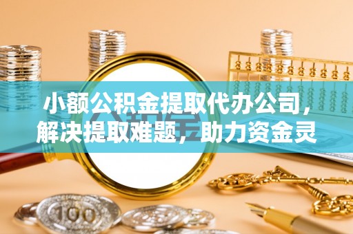 清城小额公积金提取代办公司，解决提取难题，助力资金灵活使用