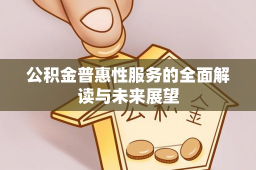 清城公积金普惠性服务的全面解读与未来展望