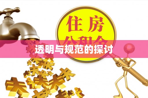 清城透明与规范的探讨
