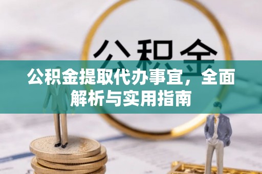 清城公积金提取代办事宜，全面解析与实用指南