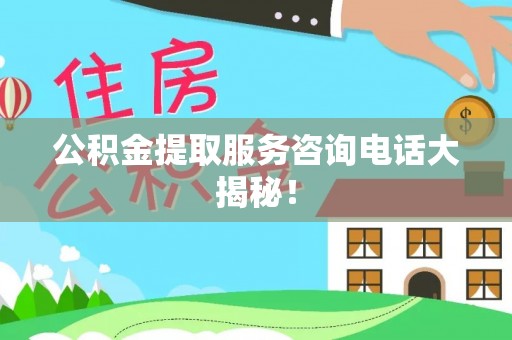 清城公积金提取服务咨询电话大揭秘！