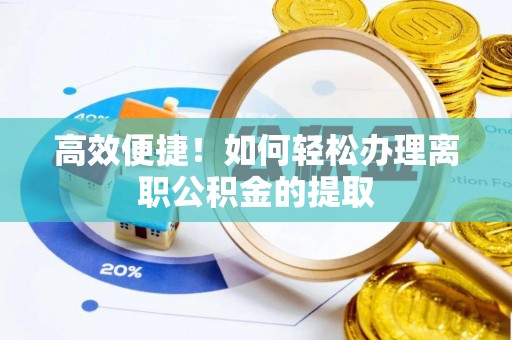 清城高效便捷！如何轻松办理离职公积金的提取